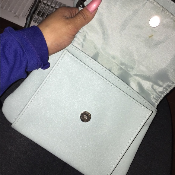 Light blue/green purse - Picture 4 of 5